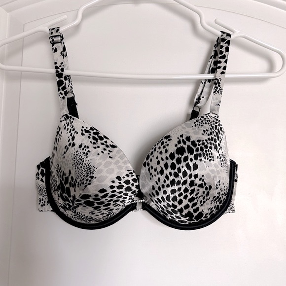 O Lingerie Leopard Print Bra - Picture 1 of 5